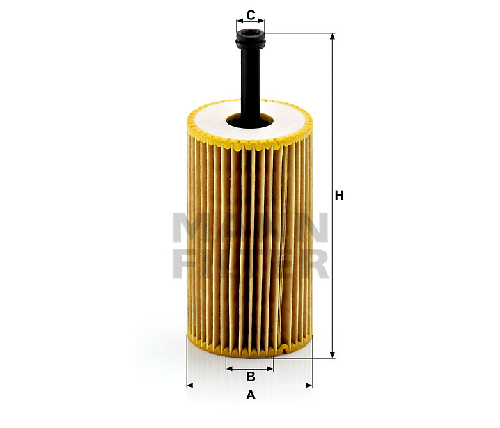 Filtro óleo motor - HU612X - 206