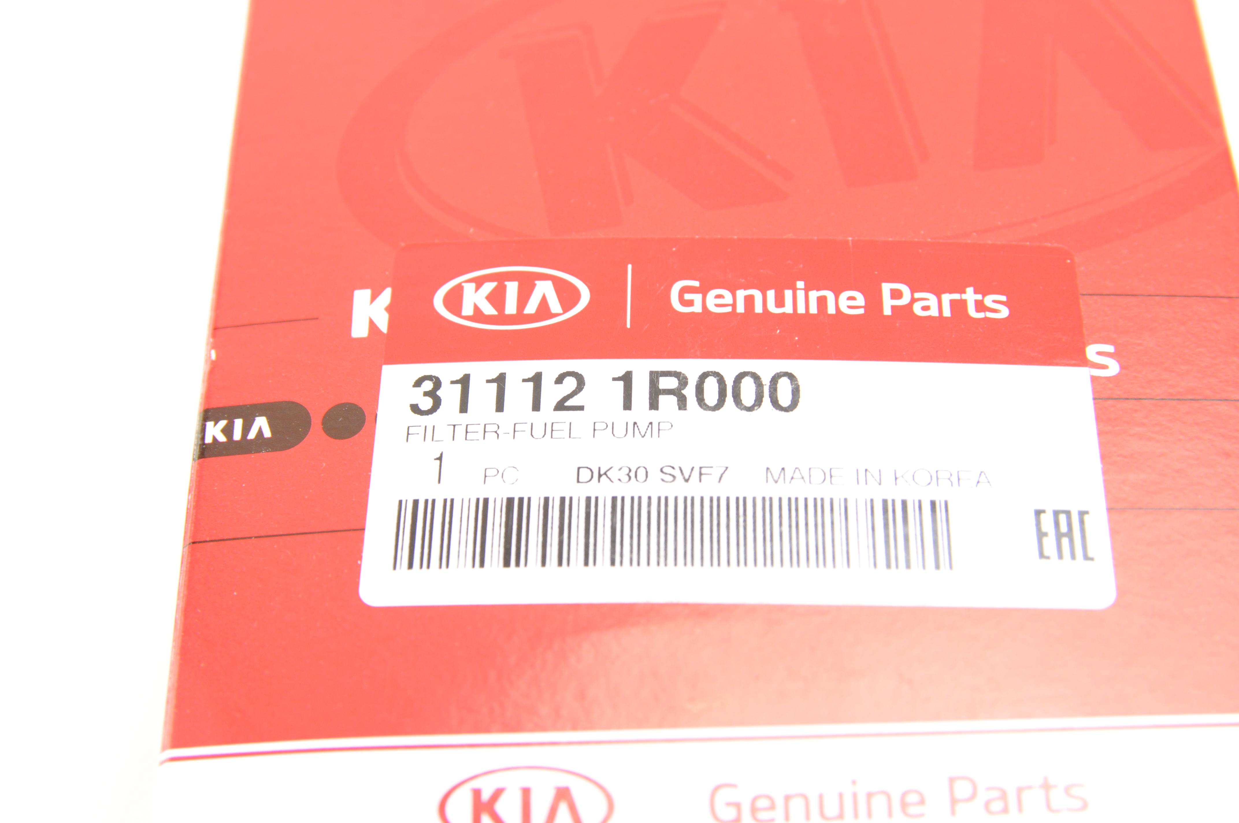 Filtro Combustível - 311121R000 - Sportage
