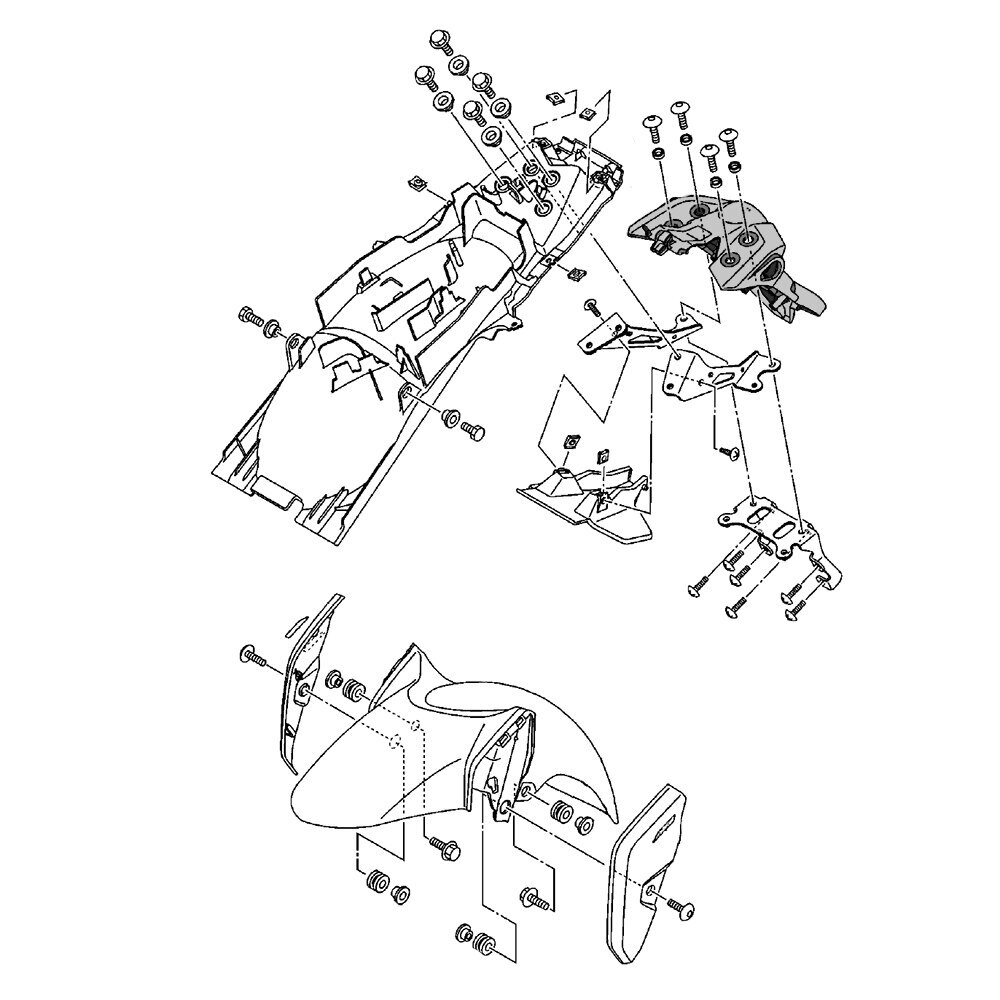Protetor poeira - BFHF16290000 - FAZER FZ15