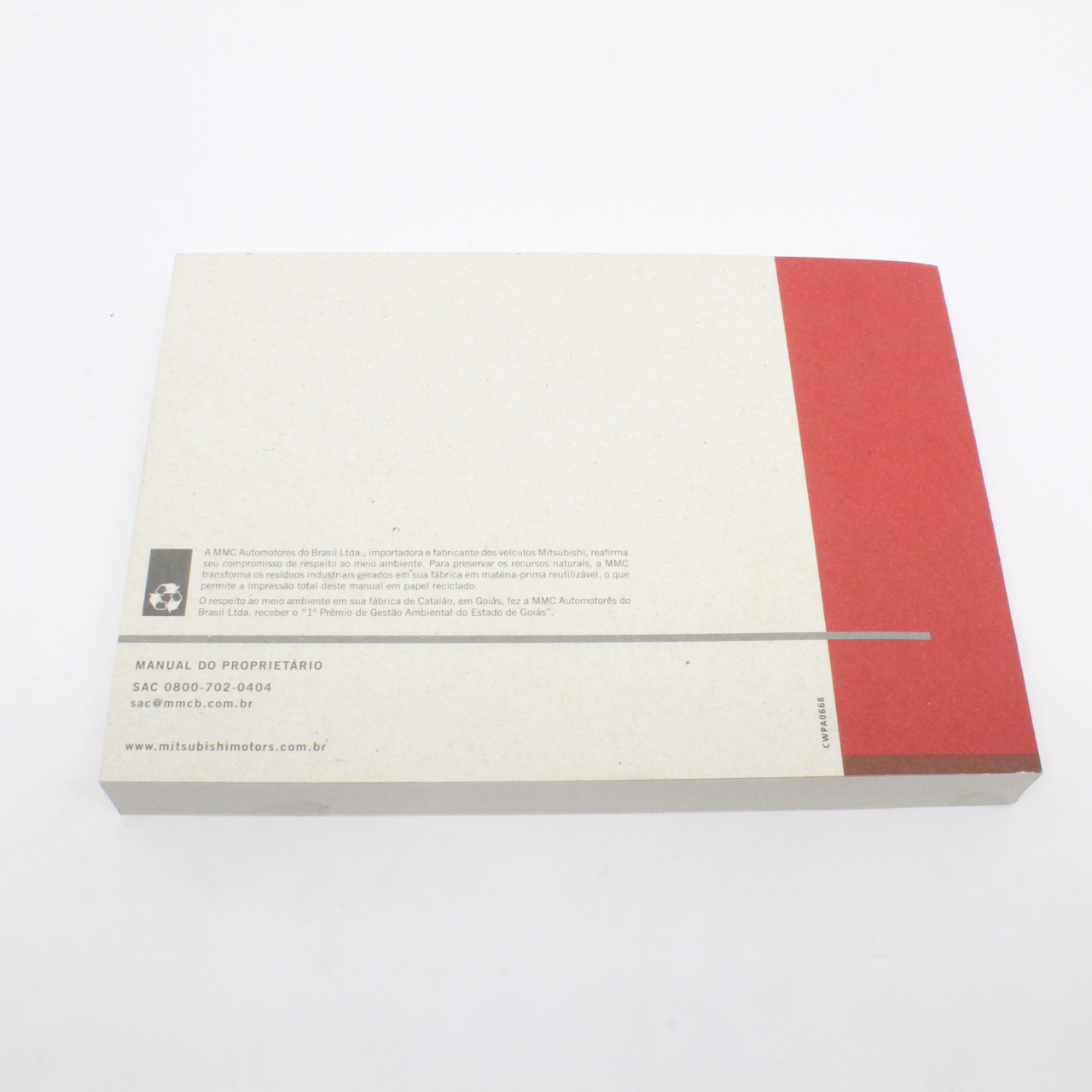MANUAL, PROPRIETARIO LANCER SP - CWPA0668 - 