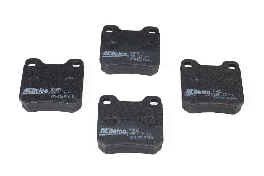 Pastilha freio traseira ACDelco - 19348395 - Meriva, Suprema, Astra B Hatch