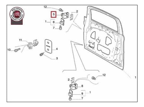 Superior Porta Dianteira - 46816524 - 