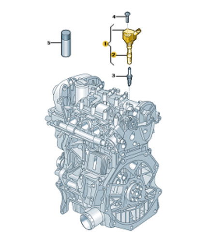 Bobina Ignição - 04E905110Q - 