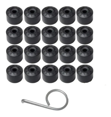 Capa Parafuso Roda - 1K06011739B9 - Jetta, OUTROS