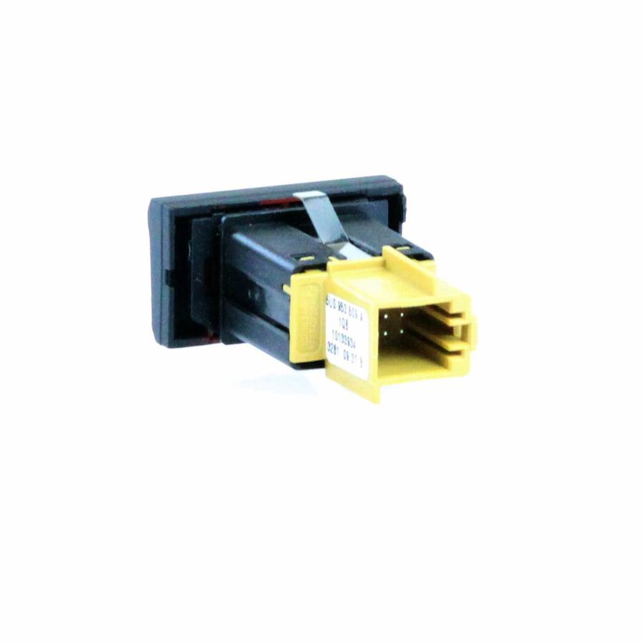 Botão Interruptor Pisca Alerta - 5U0953509A1QB - Gol, Saveiro, Voyage