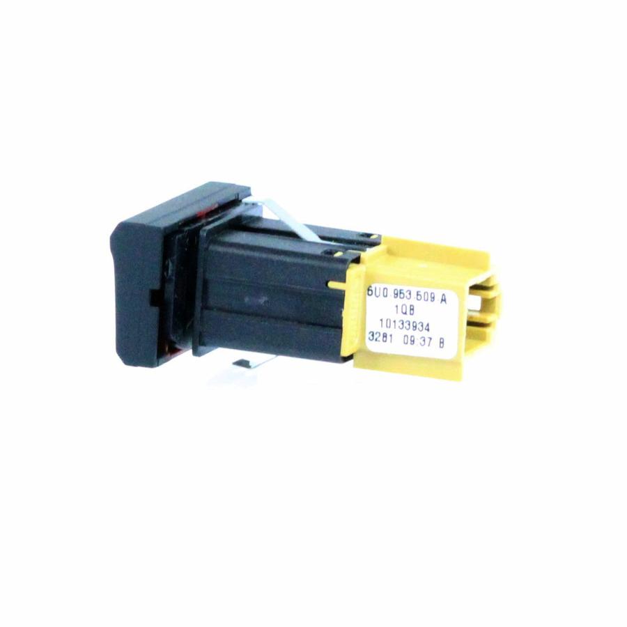 Botão Interruptor Pisca Alerta - 5U0953509A1QB - Gol, Saveiro, Voyage