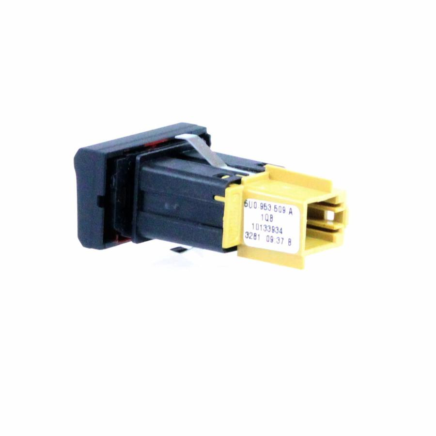 Botão Interruptor Pisca Alerta - 5U0953509A1QB - Gol, Saveiro, Voyage