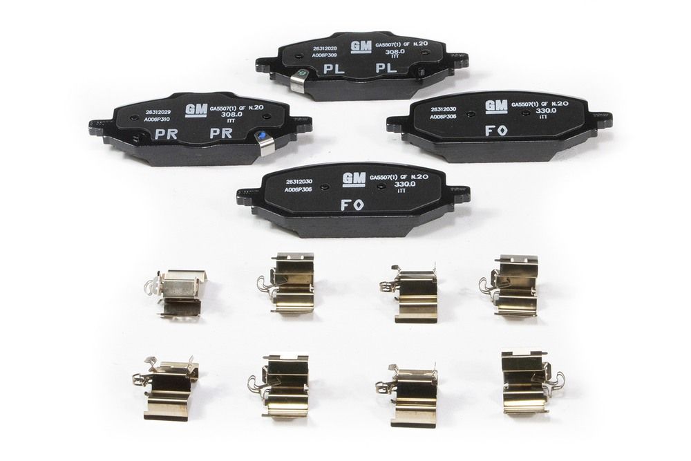 Pastilha freio dianteiro - 26312031 - Onix B Hatch, Onix B Sedan